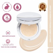 Merythod Skin-Fit Cover Spatula Cushion 01 Ivory SPF50+PA+++ - Yüksek Kapatıcı,Waterproof Spatulalı Fondöten